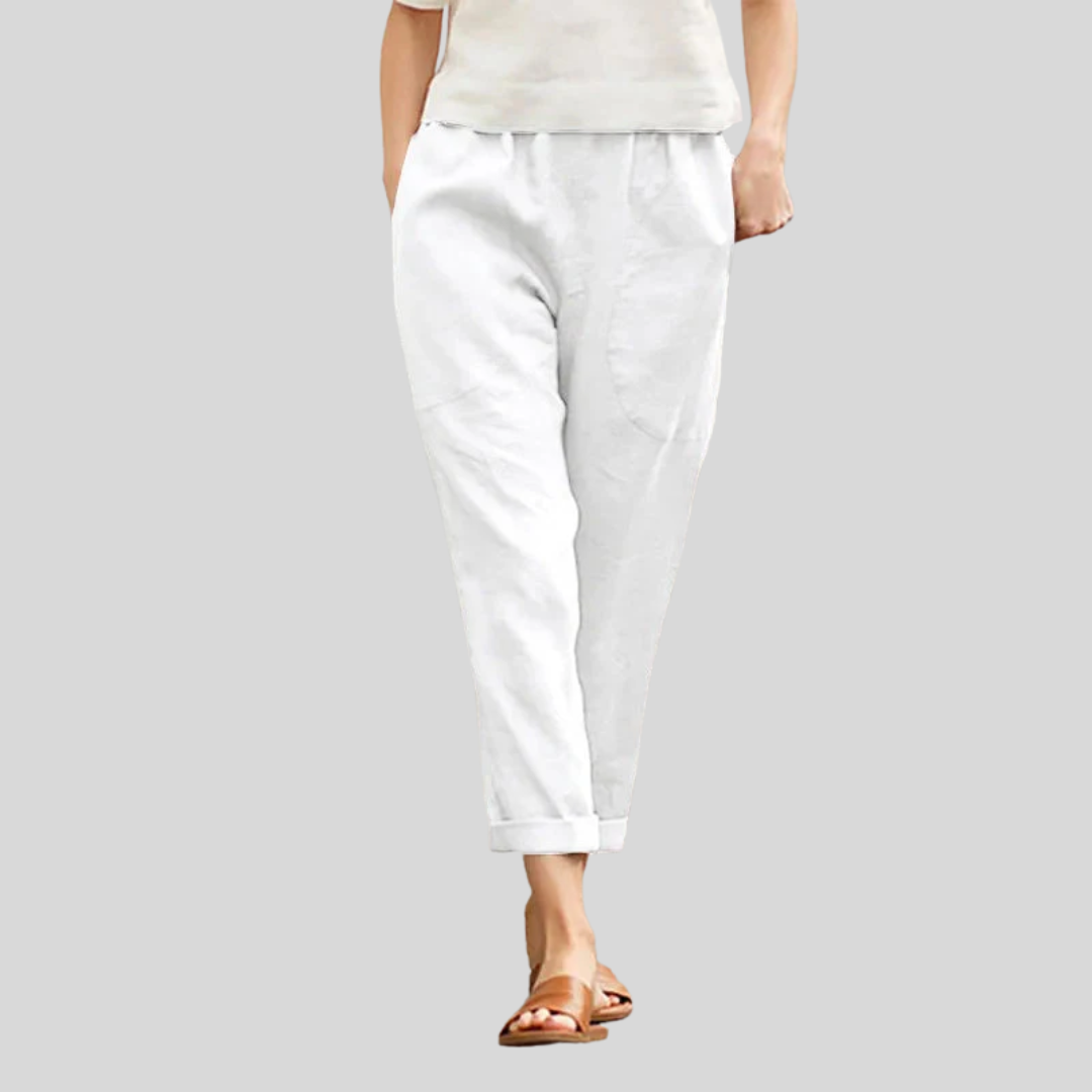 Kriza™ | Wide-Leg Trousers with Pockets